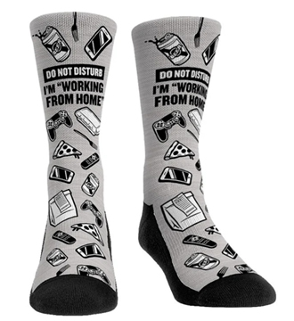 Work From Home Covid Socks