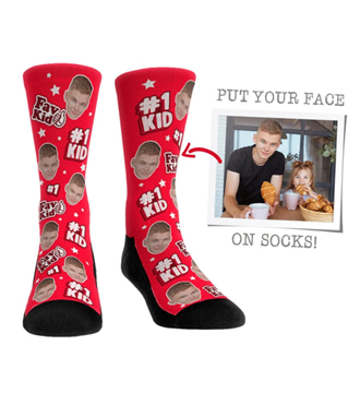 1# Favorite Kid Socks Custom Photo Socks