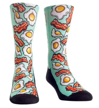 Bacon And Eggs Breakfast Socks